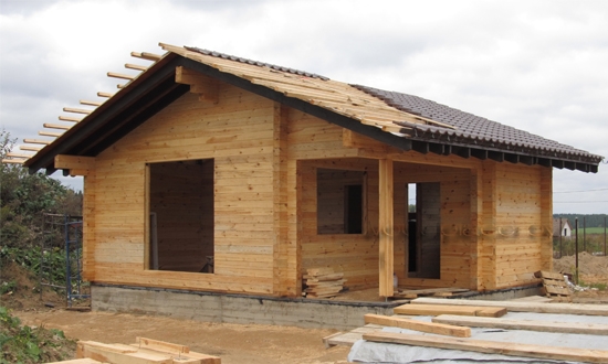 Строительство дома в Боровлянах. Общий вид - 1