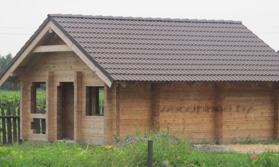 Строительство дома "Чудин". Окнчательный вид постройки - 1