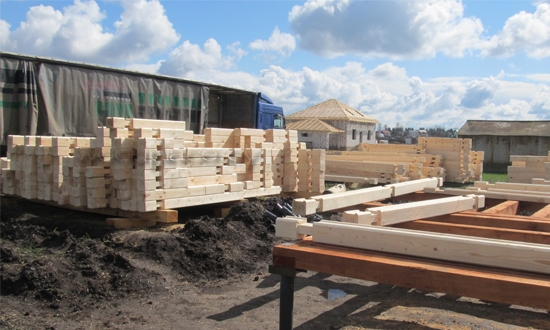 Строительство дома "Устье Волмы". Подготовка к строительству - 2