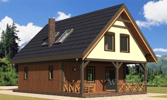 Проект каркасного дома "Киев"