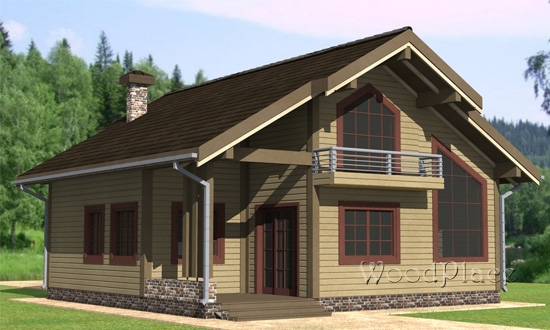 Проект каркасного дома "Лексус"