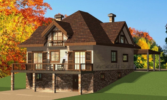 Projekt domu "Larysa"