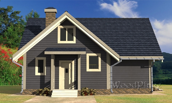 Проект каркасного дома "Дубрава"