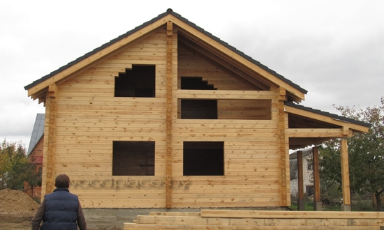 Проект деревянного дома 1