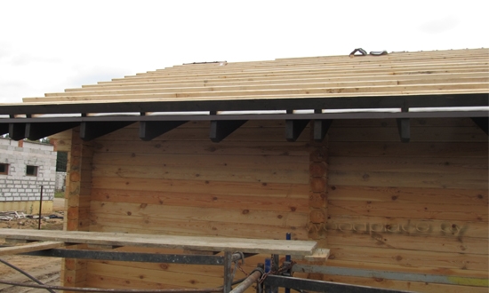 Строительство дома в Боровлянах. Кровельные работы - 4