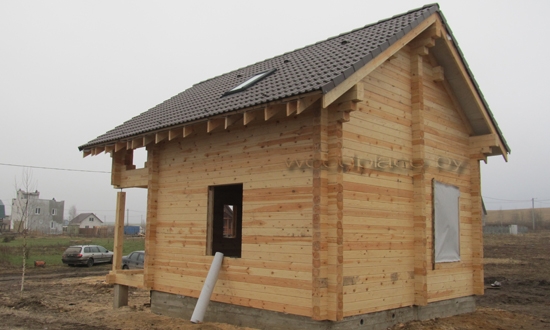 Проект деревянного дома 1