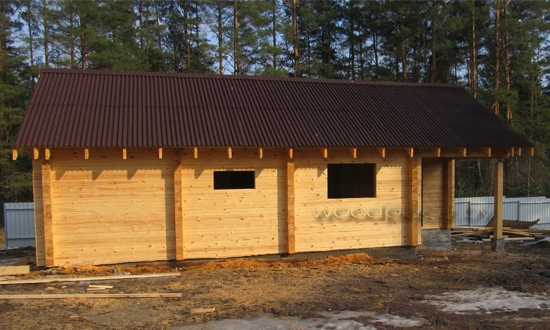 Строительство дома "Боровая": окончательный этап.