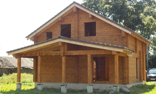 Деревянный дом "Полоцк" 2