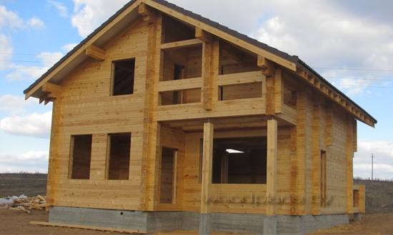 Проект деревянного дома 1