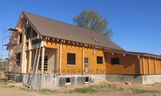 Проект деревянного дома 1