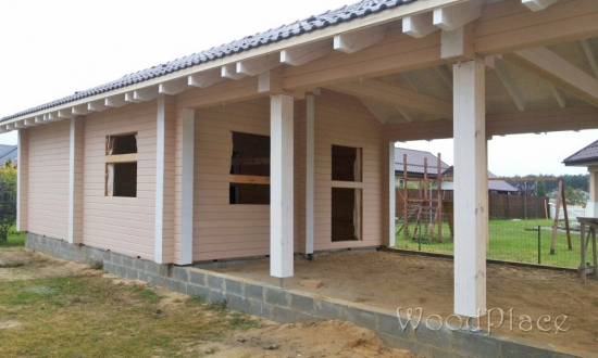 Проект бани "Северное сияние"