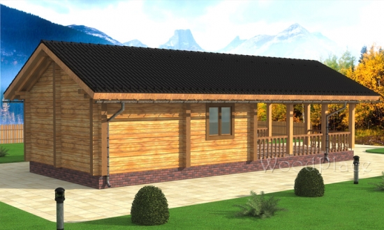 Проект бани "Северное сияние"