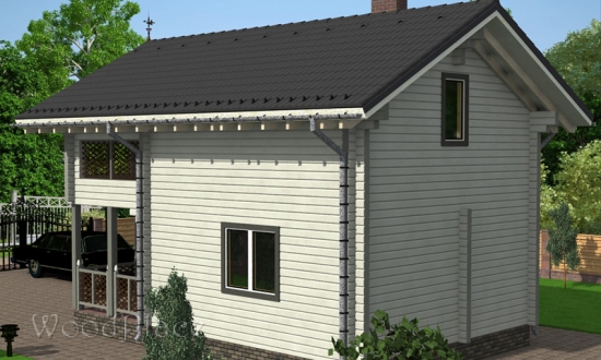 Проект бани "Цитадель"