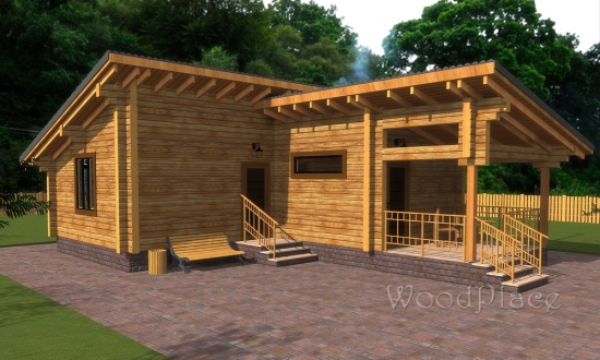 Проект бани "Бриз"