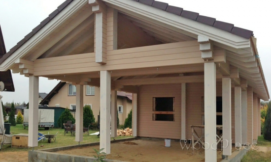 Проект бани "Северное сияние"