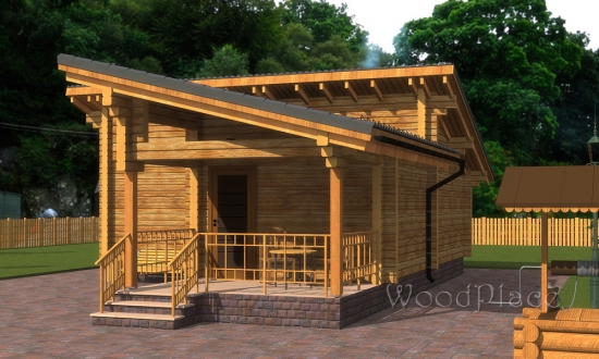 Проект бани "Бриз"