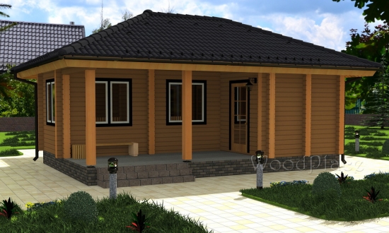 Проект бани "Олимп"