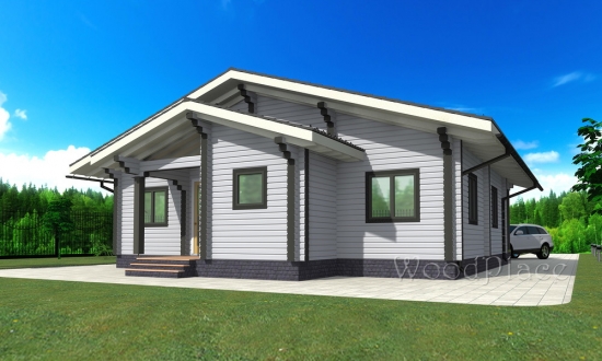 Деревянный дом "Юрий"