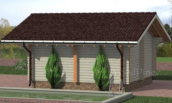 Проект бани "Комфорт"