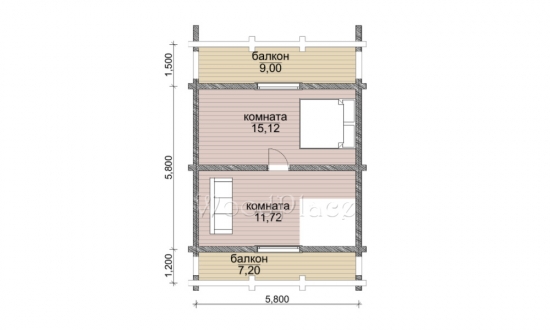 Проект дома "Уса"