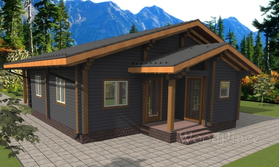 Деревянный дом "Юрий"