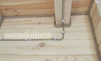 Проводка в деревянном доме 1